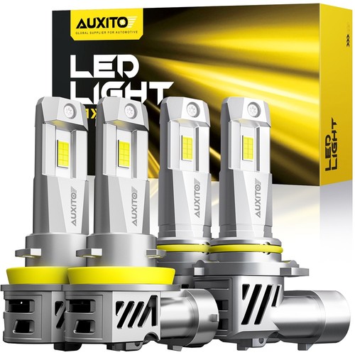 4X CANBUS 9005 H11 H8 H9 LED Headlight 6500K White HIgh Beam LOw Beam Head LAmp - Picture 11 of 18