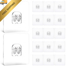 MBAIY0 Shower Caddy Adhesive Replacement, 15 Pack Strong Transparent