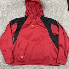 NIKE PERFORMANCE Hoodie Sweatshirt Mens M 258635-648 Pullover Workout Y2K