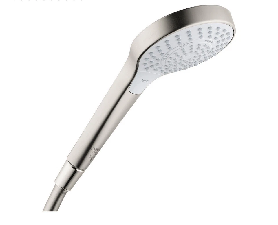 Hansgrohe Croma S 1.8 GPM chuveiro varinha multifuncional, 04724, níquel escovado, novo - Imagem 3 de 4