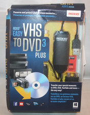 Roxio Easy VHS to DVD 3 Plus Converter USB Video Capture Model 251000
