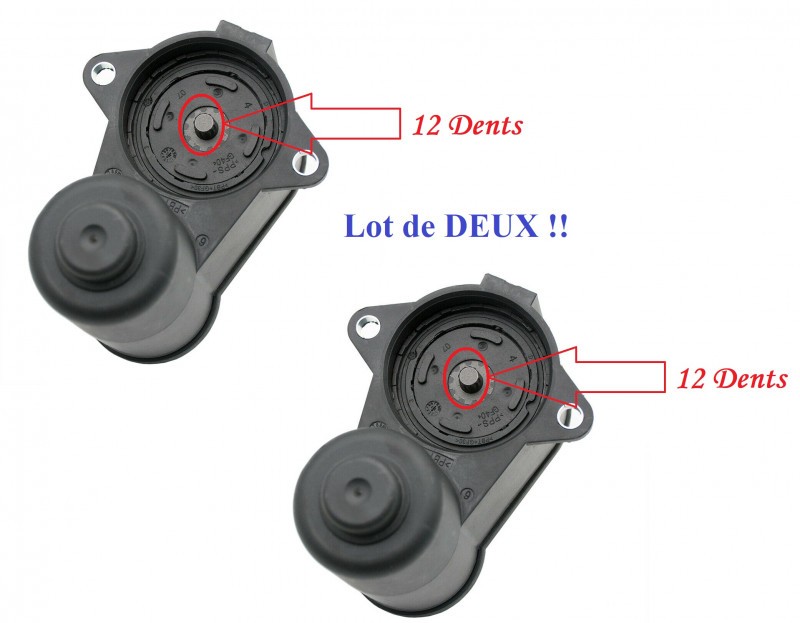 Moteur de frein de parking 12 dents Sharan Alhambra Tiguan Q3 x2