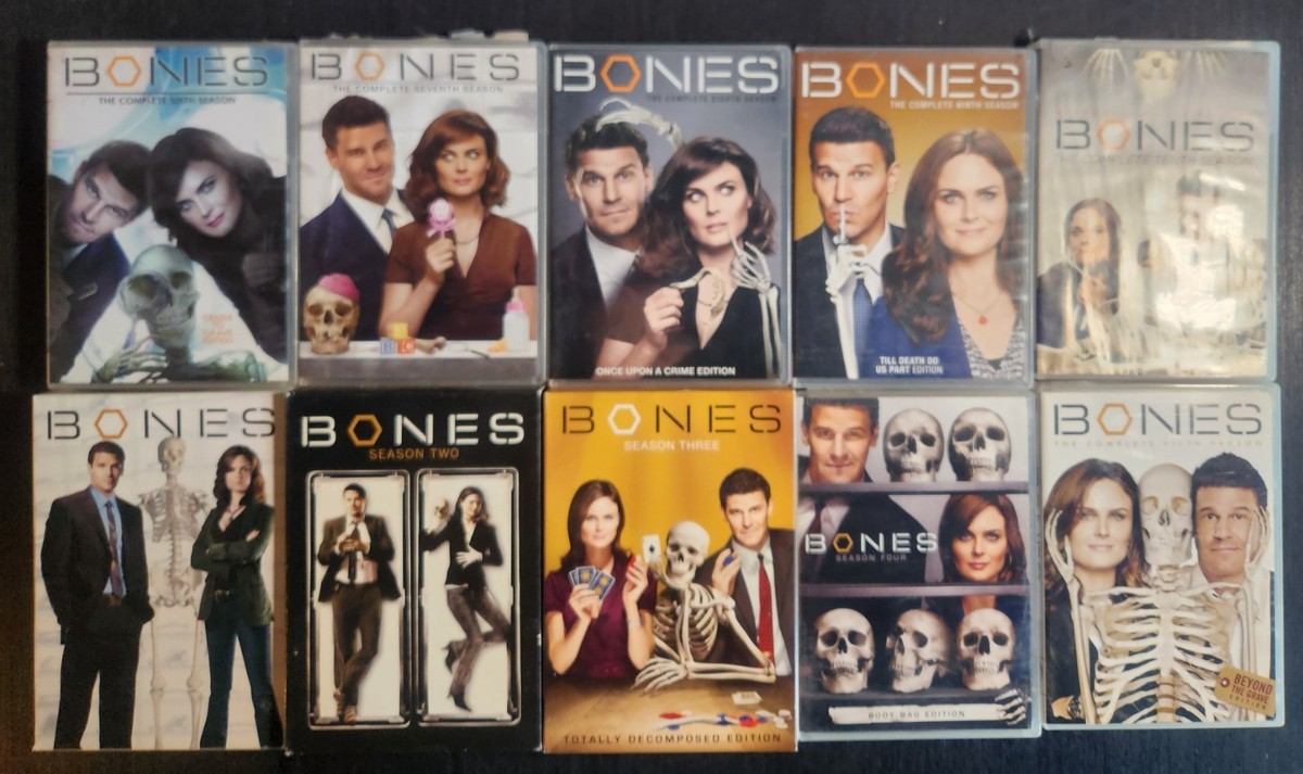BONES TV SERIES DVD COLLECTION COMPLETE SEASONS 1 - 10 DAVID