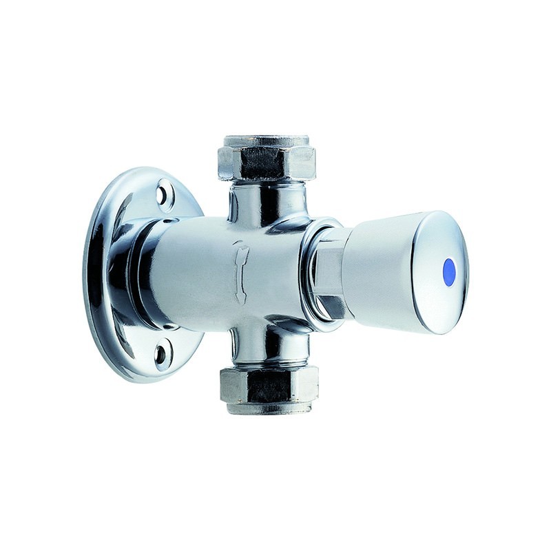 Deva NCT002 Exposed Self Closing Shower Valve - Chrome