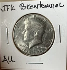 1976 Kennedy Bicentennial Half Dollar Coin. Almost Uncirculated Condition.
