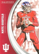 PANINI-COLLEGIATE Nate Sudfeld RC EAGLES REDSKINS 49ERS LIONS Indiana HOOSIERS