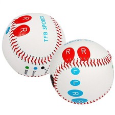 1x 9Inch Baseball Pitch Pitching Pitcher Grip Trainer Ball Pitching Throwing Aid