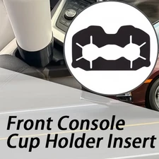 Front Console Cup Holder Insert(1) For 2011-2017 Honda Odyssey EX/LX/SE/Touring