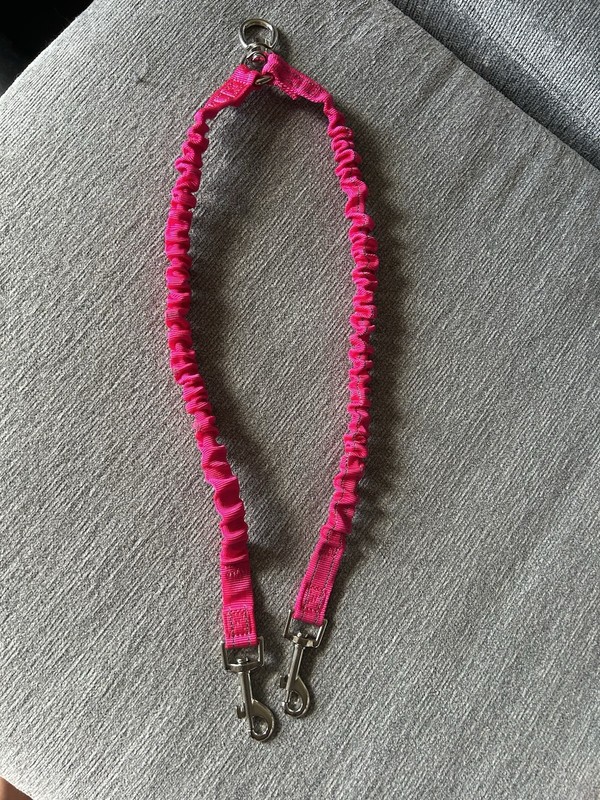 Pink Dog Leash Extender For 2 Dogs Used Once