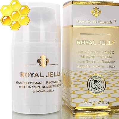 Face Cream Anti Aging Royal Jelly - Natural & Organic Ingredients, Face Moist...