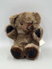 Vintage 1989 Dan Dee FTD Brown Teddy Bear Plush 8.5  Stuffed Animal