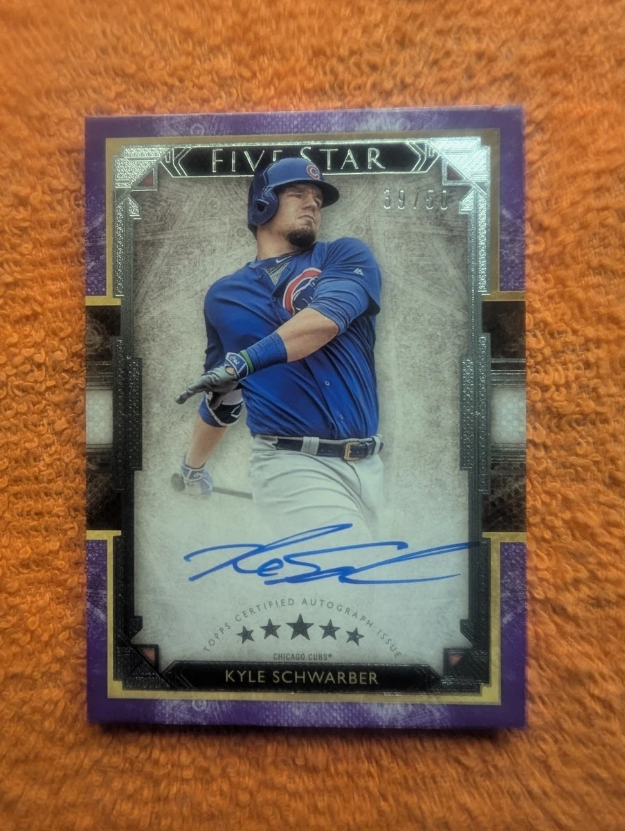 Kyle Schwarber Baseball Serial Numbered Sports Trading Cards