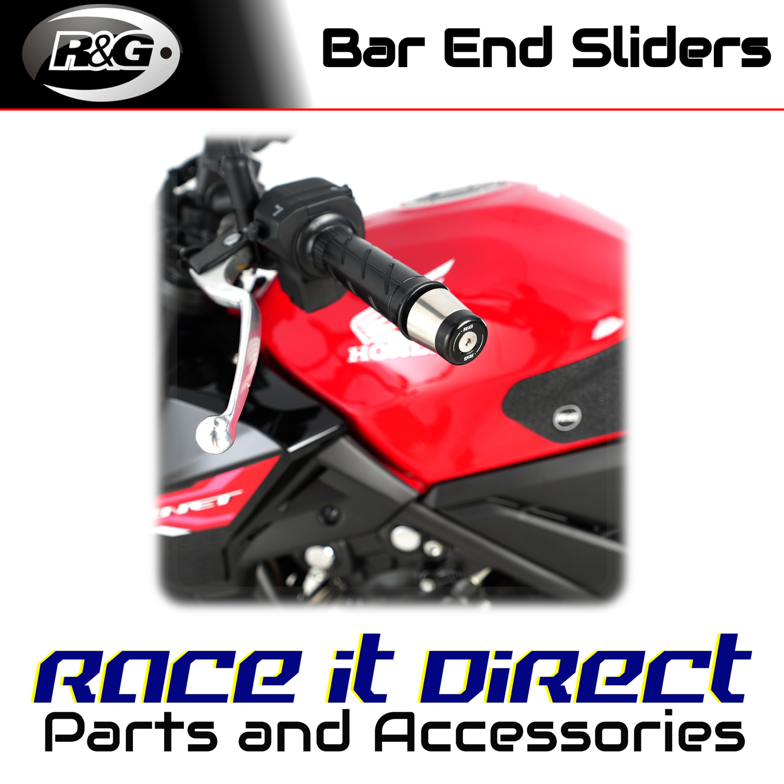 Bar End Sliders for Honda CB650R 2021-2026 R&G