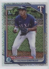 2024 Bowman Chrome Prospects Mega Box Mojo Refractor Yolfran Castillo 01sb