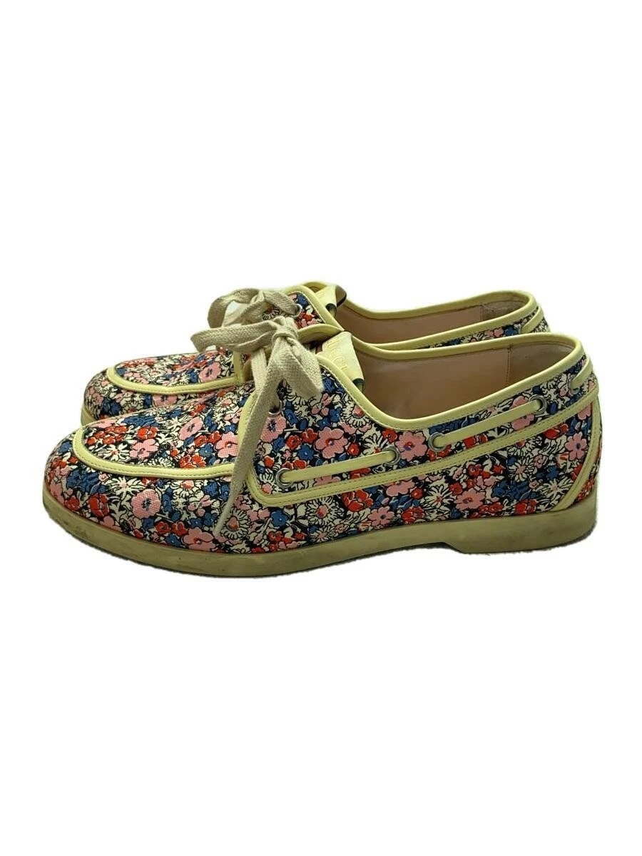 Baskets basses Gucci UK7,5 toile rouge occasion