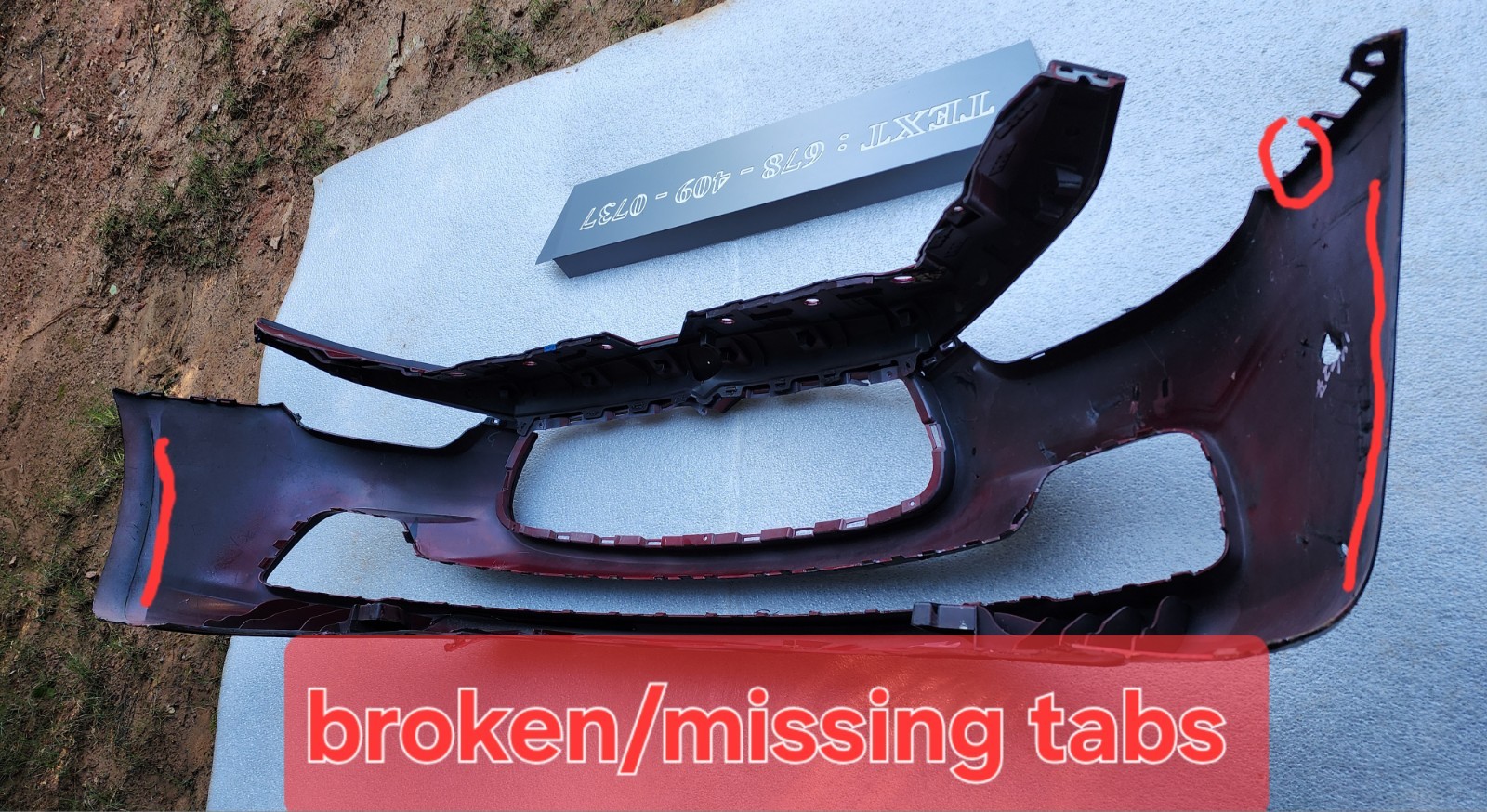 2014-2017 Maserati Ghibli Front Bumper Cover. OEM.  LOCAL PICK UP ONLY 670010937