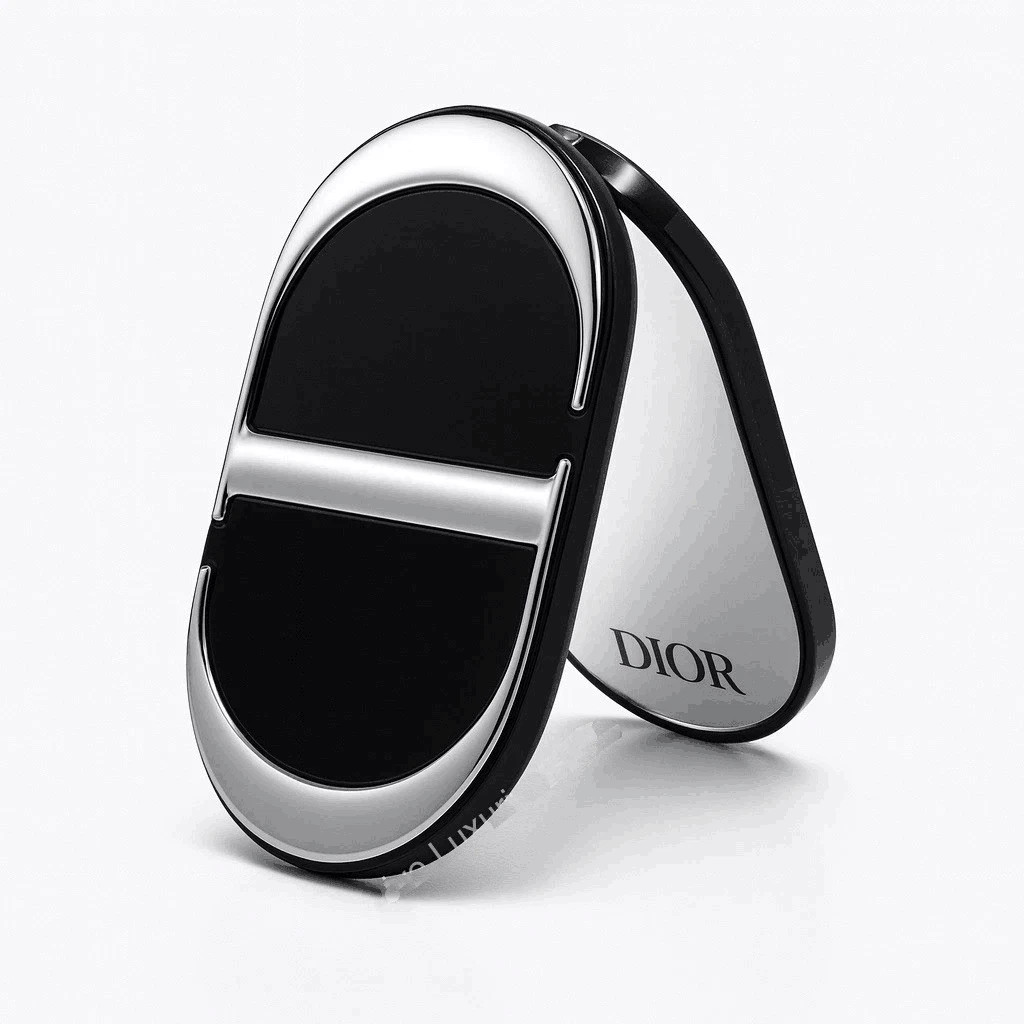 Dior New CD Logo Makeup Mirror with Phone Holder Stand Dual Mirror 3M