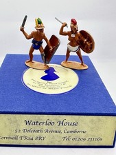1/35 toy soldiers lead  Roman Gladiators , 54mm Waterloo House Miniatures