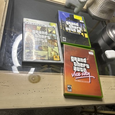 Grand Theft Auto Trilogy (Xbox Original) - GTA III, Vice City, San Andreas