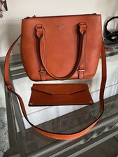 Dune Medium Bag With Wallet And Shoulder Strap Orange
