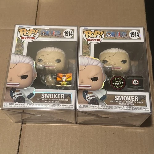 One Piece Smoker #1914 Funko CHASE BUNDLE Chalice Exclusive w/ Protectors