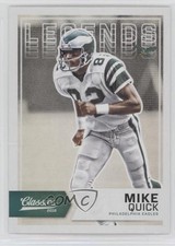 2016 Panini Classics Legends Red Back Mike Quick #187 1u6