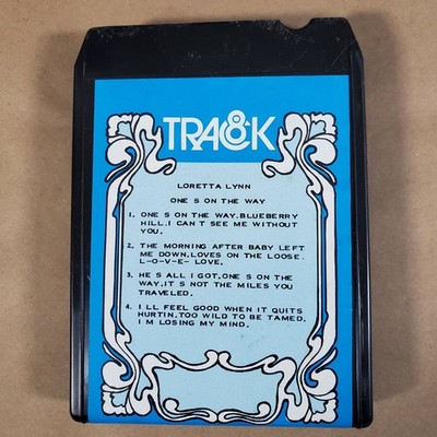 Loretta Lynn - One's On The Way 8-Track Tape Country 1972 Track8