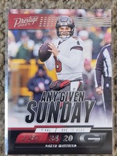 2024 Panini Prestige - Any Given Sunday Baker Mayfield #AGS-BMD