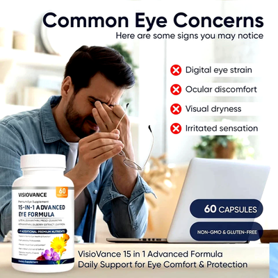 健康・医学 The Neural Basis of Early Vision Vol 11 VisioVance 15 in 1 Advanced Eye Formula - Neurobella Eye Formula