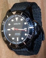 "Reloj Invicta Pro Diver Master of the Sea 44 mm automático negro 39289 tamaño 6,5-9"""