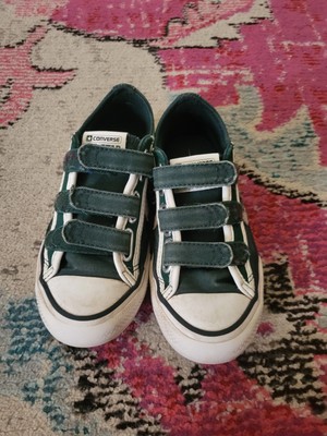 Boys low top dark green no tie low top all star Star Player 12.5 classic