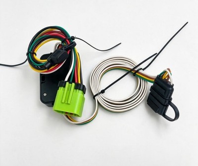 New 4-Way Trailer Wiring Harness For 1999-2004 Jeep Grand Cherokee Plug and Play
