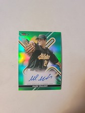 2022 Topps Finest Baseball Mark Mulder Autograph Green 82/99 - SE1653