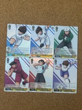 Weiss Schwarz Captain Tsubasa Holo Foil card anime card 6set