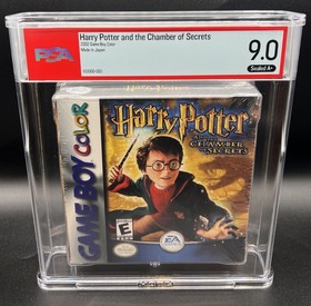 Harry Potter Chamber of Secrets (GameBoy Color, 2002) PSA Graded Sealed 9.0 A+
