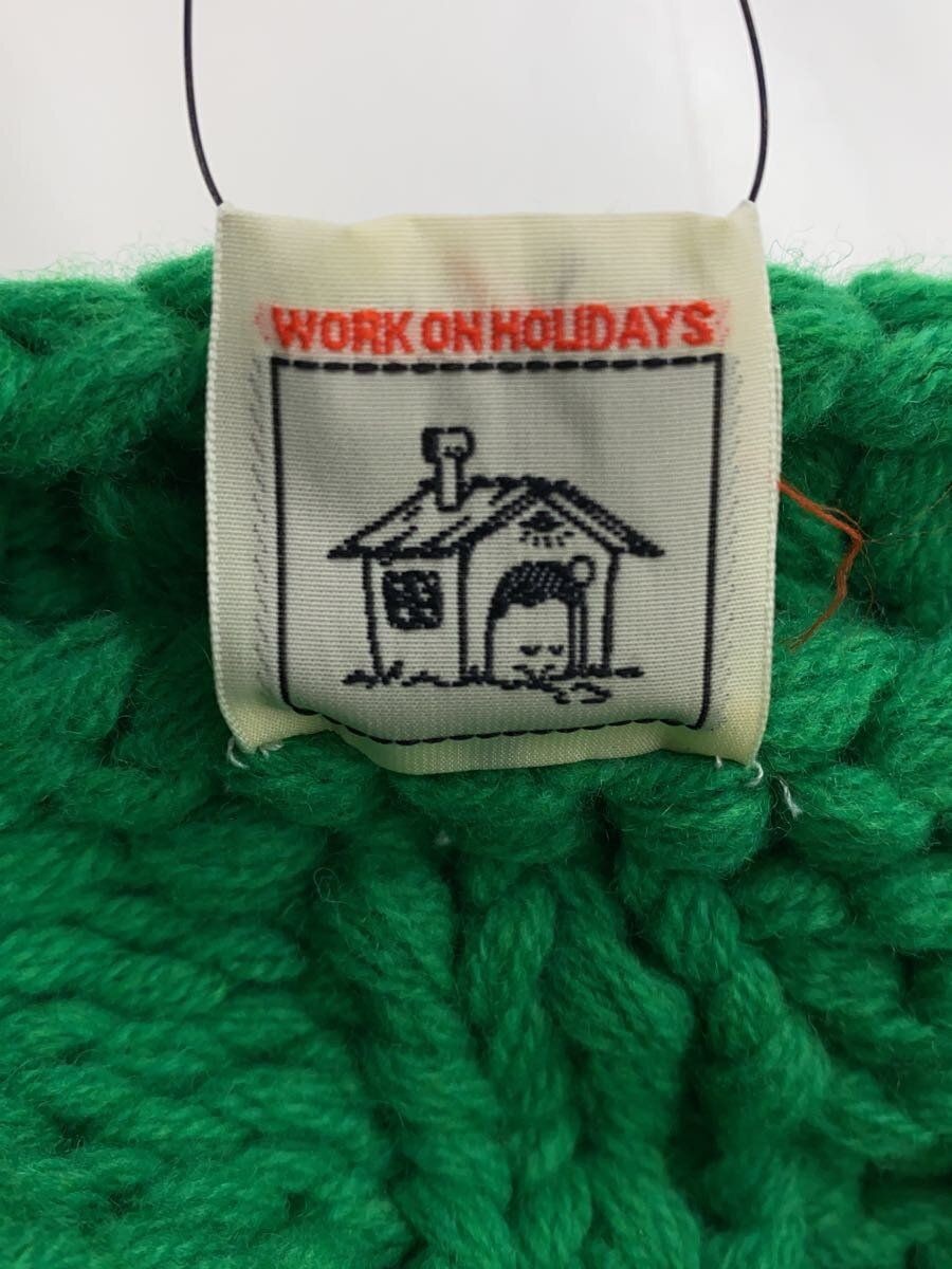 holiday◆GABLE KNIT CARDIGAN/カーディガン/one/ウール/GRN/22204911 HOLIDAY CARDIGAN GABLE KNIT ONE WOOL Green 22204911 Used | eBay
