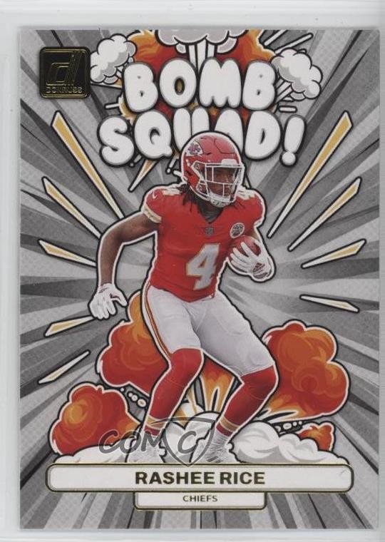 2023 Panini Donruss Bomb Squad Rashee Rice #BS-16 1ki5