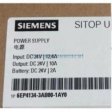ONE NEW Siemens SITOP uninterruptible power supply 6EP4134-3AB00-1AY0