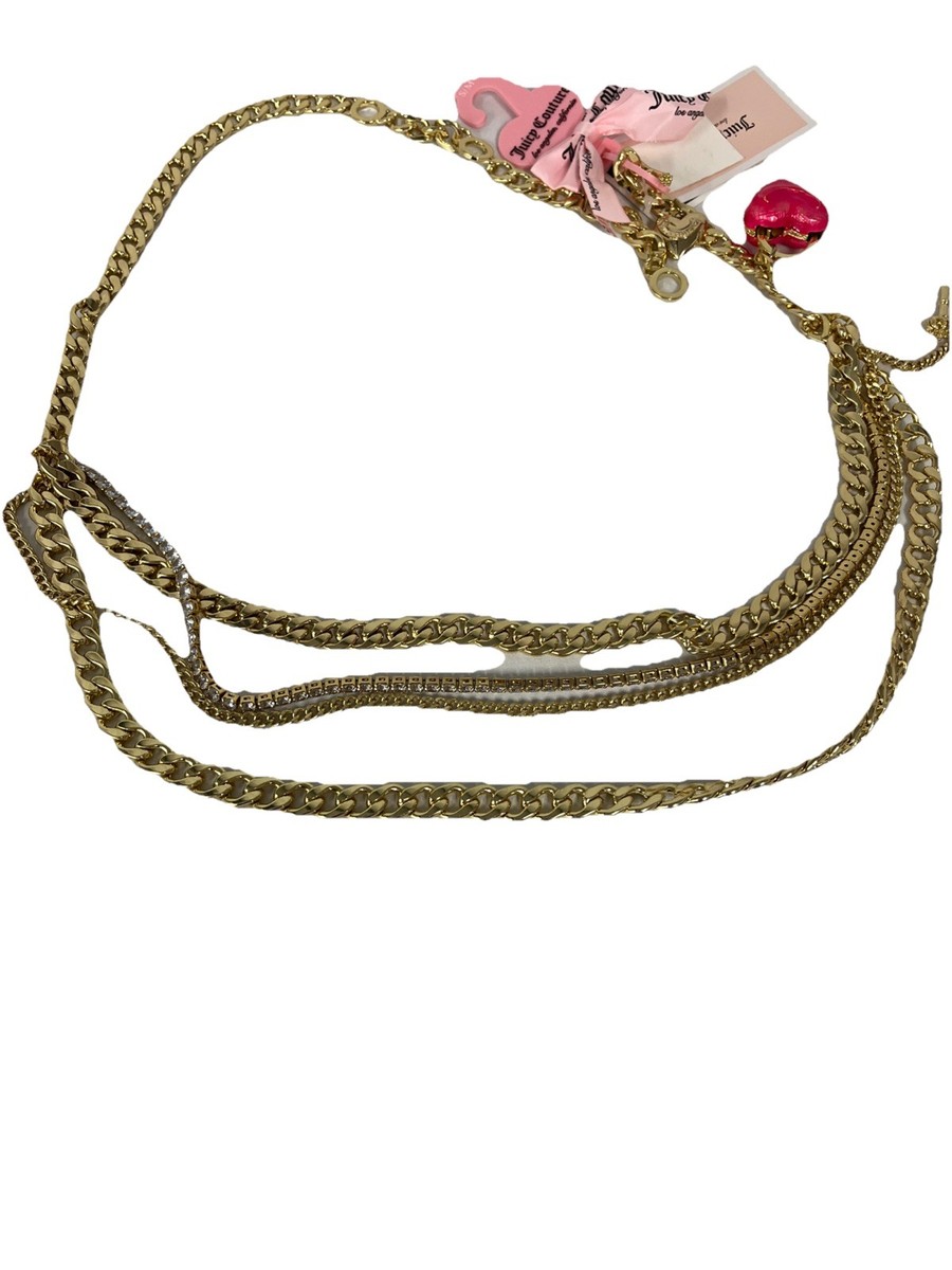 Juicy couture multi charm  gold belt Juicy Couture Gold Chain Belt Women main image 3