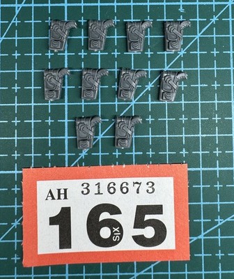 10 Space Marine Mk 6 Bolt Pistolenholster Tasche Gravis Primaris 40k Bits Heresy