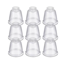NIB Retisee 9 Pcs Ceiling Fan Light Covers Glass Shades