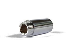 1/2" x 50mm Long - Radiator Valve Extension Piece X10 Chrome ‘Navigator’