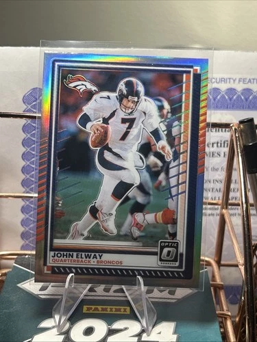 2025 Panini Donruss Optic - John Elway #171 Silver Holo Prizm Denver Broncos