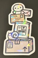 NEW The Coffee Monsterz Co. Mail Day Sticker TCMC