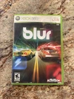 Blur Xbox 360 tested and working no manual