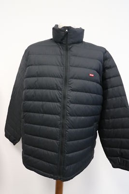 Levi's Herren Jacke Daunenjacke Down Dehon Puffer Jacket Schwarz Gr.XL Neu