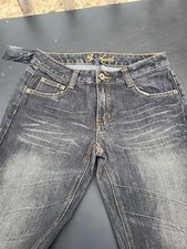 South Pole Womens Jeans Bootcut Black Sz 7