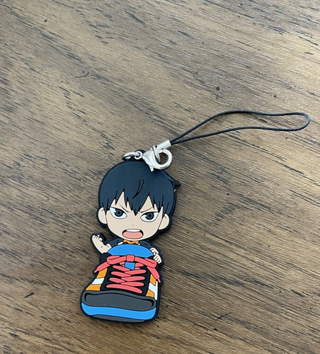¡¡Haikyuu!! Kageyama Tobio Karasuno Lote de 4 artículos Llavero Correa Goma - Imagen 4 de 5