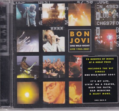 Bon Jovi - One Wild Night Live -CD-1120- vg++