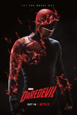 2015 Daredevil Movie Poster 11X17 Marvel Matt Murdock Charlie Cox Kingpin   